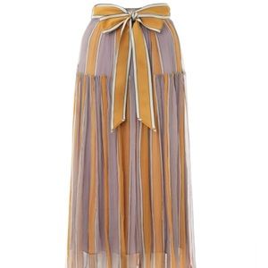 Zimmermann stripped skirt size 1
